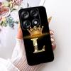 For Motorola Signature 2026 Crown Letter Phone Case For Motorola Signature XT2603-2 Black Silicone Soft Cases Bumpers