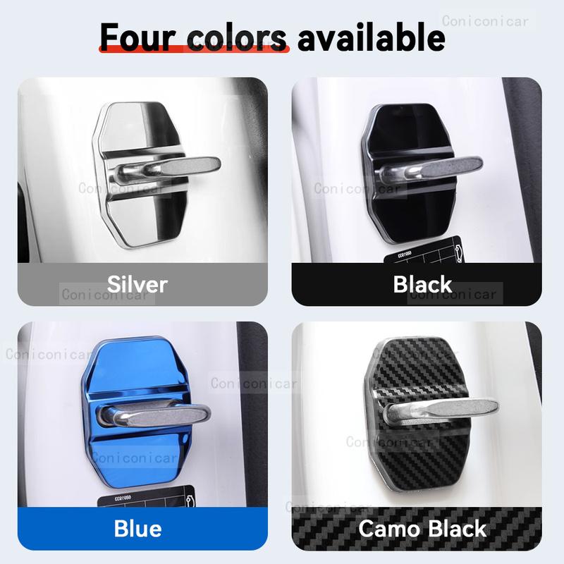 Auto Car Door Lock Protect Cover Emblems Case Stainless Steel Decoration For BMW X7 G07 -  Protection Accessories