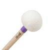 1 Pair Felt Head Timpani Mallet Drumstick Wood Handle Percussion Band Stick