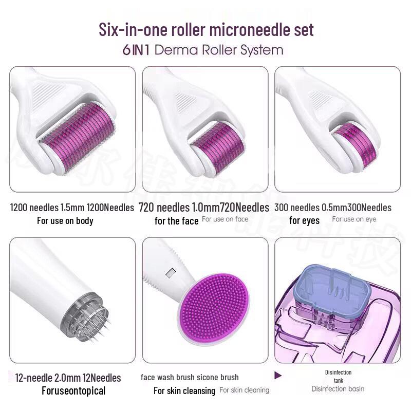 5-in-1 Mikronadel Gesichtsbehandlungsset - Multifunktionales Schönheitswerkzeug für zu Hause
