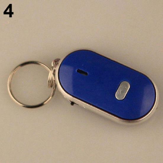 Yousheng Whistle Key Finder Knipperend piepend Afstandsbediening Verloren Keyfinder Locator Sleutelring