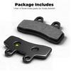 JERBOR 1 Pair of Brake Pads for Tuttio Soleil01 Electric Drit Bike, Front Rear Disc Brake Pad Durable Low Noise Electric Dirt Bike Brake Pads for