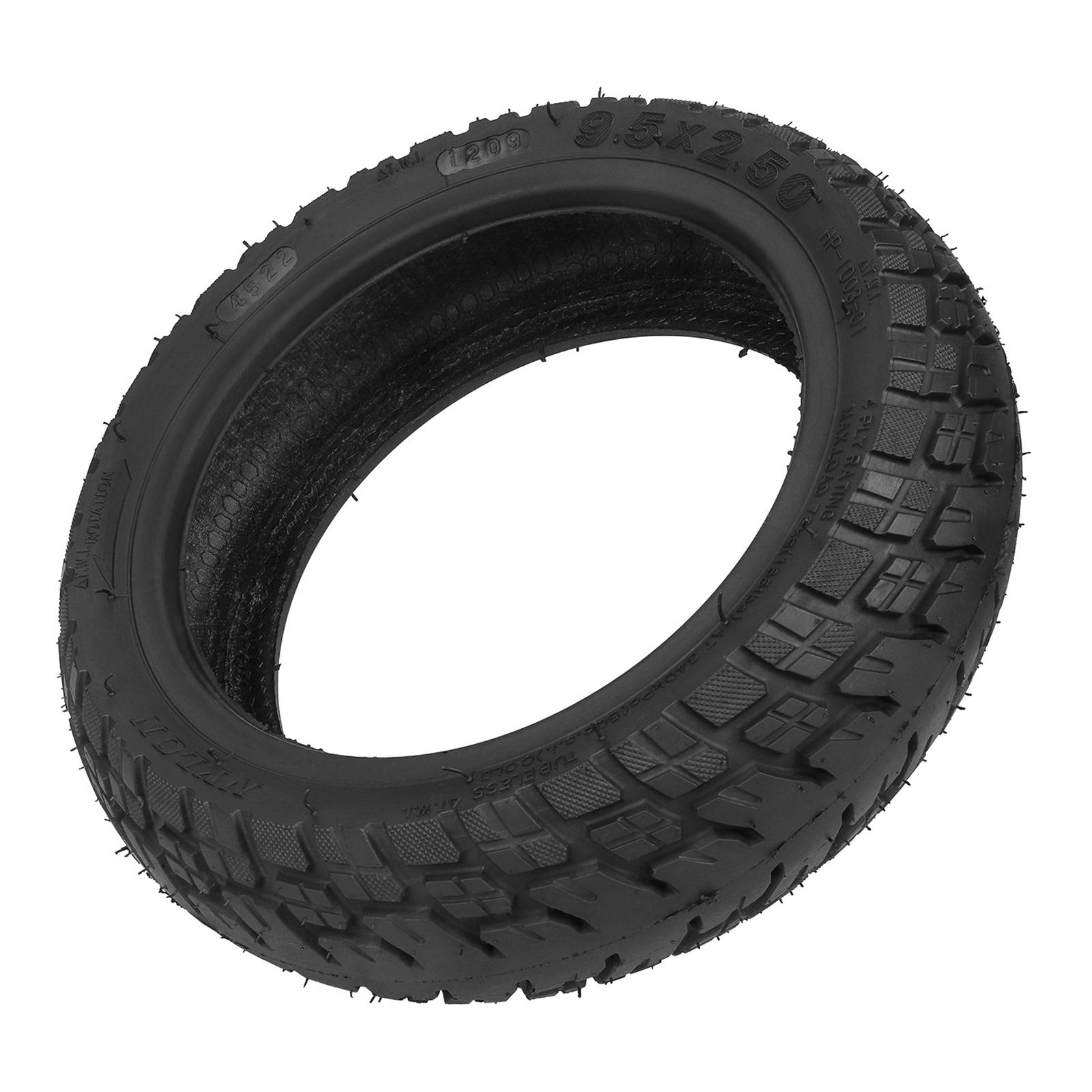 

ULIP For KQI3/KQI3 PRO/KQI3 MAX/KQI3 Sport Electric Scooter Rubber Tires 9.5*2.5 Replacement Vacuum Tire with Straight Nozzle A