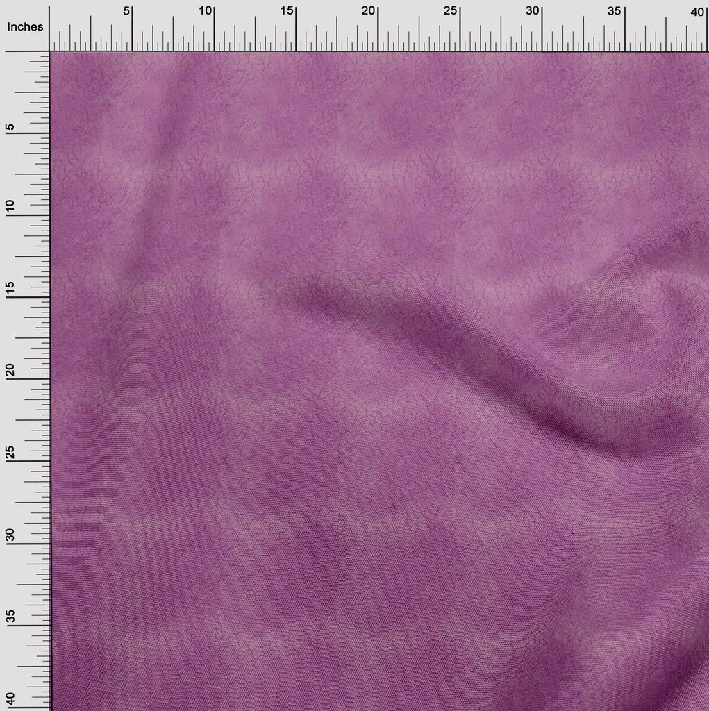 oneOone Baumwoll-Flex-Stoff in Fuchsia-Rosa mit abstrakter Textur, Nähstoff pro Meter, bedruckt, DIY-Bekleidung, Nähzubehör, 40 Zoll