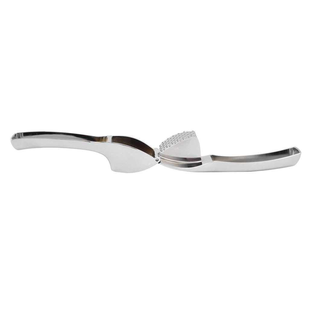 Garlic Press Zinc Alloy Sturdy Ergonomic Design Ginger Masher for Kitchen Crushing Tool