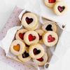 Jam Sandwich Cookie Cutter Biscuit Mold 3D Christmas Plastic Pressable Fondant Cookie Stamp New Year Cake Decor Baking Tools
