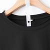 Women's Fashionable Solid Color Round Neck Long Sleeved Sports Casual Pullover Sweatshirt Top