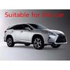 For Lexus RX(AL20) RX200 300 350 450 2016- 2017 2018  Car Accessories Stainless Steel Window Pillar Post Cover Trim
