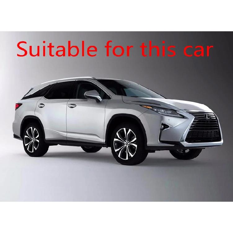 For Lexus RX(AL20) RX200 300 350 450 2016- 2017 2018  Car Accessories Stainless Steel Window Pillar Post Cover Trim