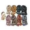 Autumn and Winter Cotton and Linen Scarf Women's Artistic Retro Shawl Casual and Elegant Scarf