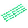 Risk 20pcs Zark Fitting Cap Fitting Brake Bleeder Screw Dustproof Cover for Car