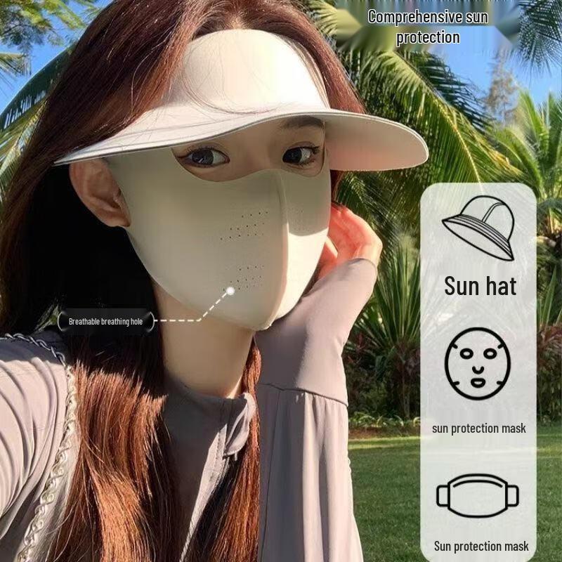 Detachable UV Protection Sun Mask