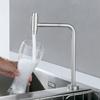 304 Stainless Steel Kitchen Single Cooling Vertical Faucet, Vegetable Washing Basin Sink, Hand Washing Basin, Single Faucet