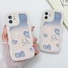 Mobile Phone Cases for iPhone 11 13 XR 15 Pro Max 12 14 Pro Max Case iPhone 16 7 Plus 8 Plus XS Max Big Wave Solid Color Cartoon Anti-drop Waterproof