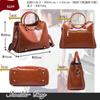 Angel Moon Women's Small Formal ShoulderCrossbody Handbag with Simple Charm, Commuter Bag, Business Bag, Cute, Casual Bag, PU Leather, High School