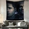 supernatural Wall Tapestry Aesthetic Wall Hanging Printed Fabric Blanket Decorative Tapestries for Bedroom Living Room Home Decor
