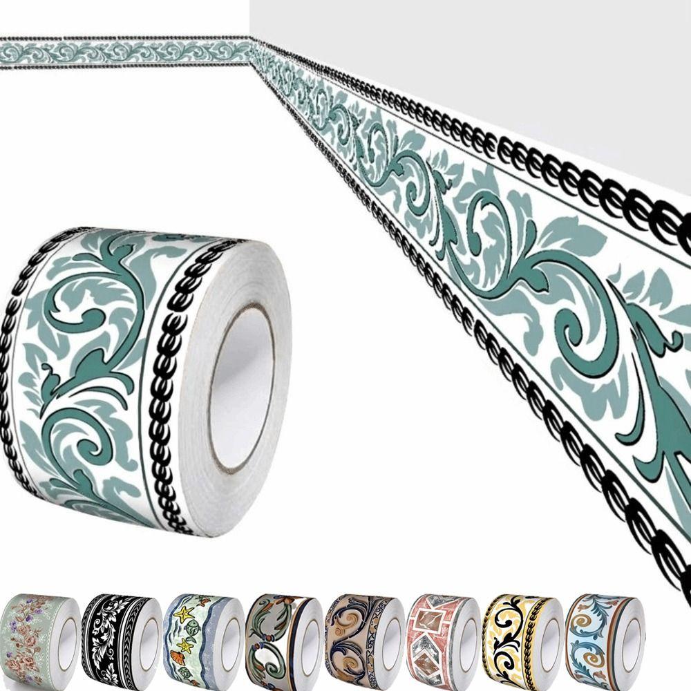 Samolepicí soklová lišta na zeď Zesílená samolepka na zeď DIY Lišta Obývací pokoj