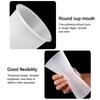High Quality 90mm Cup And Lids Plastic Transparent Disposable Cup Milktea Cup