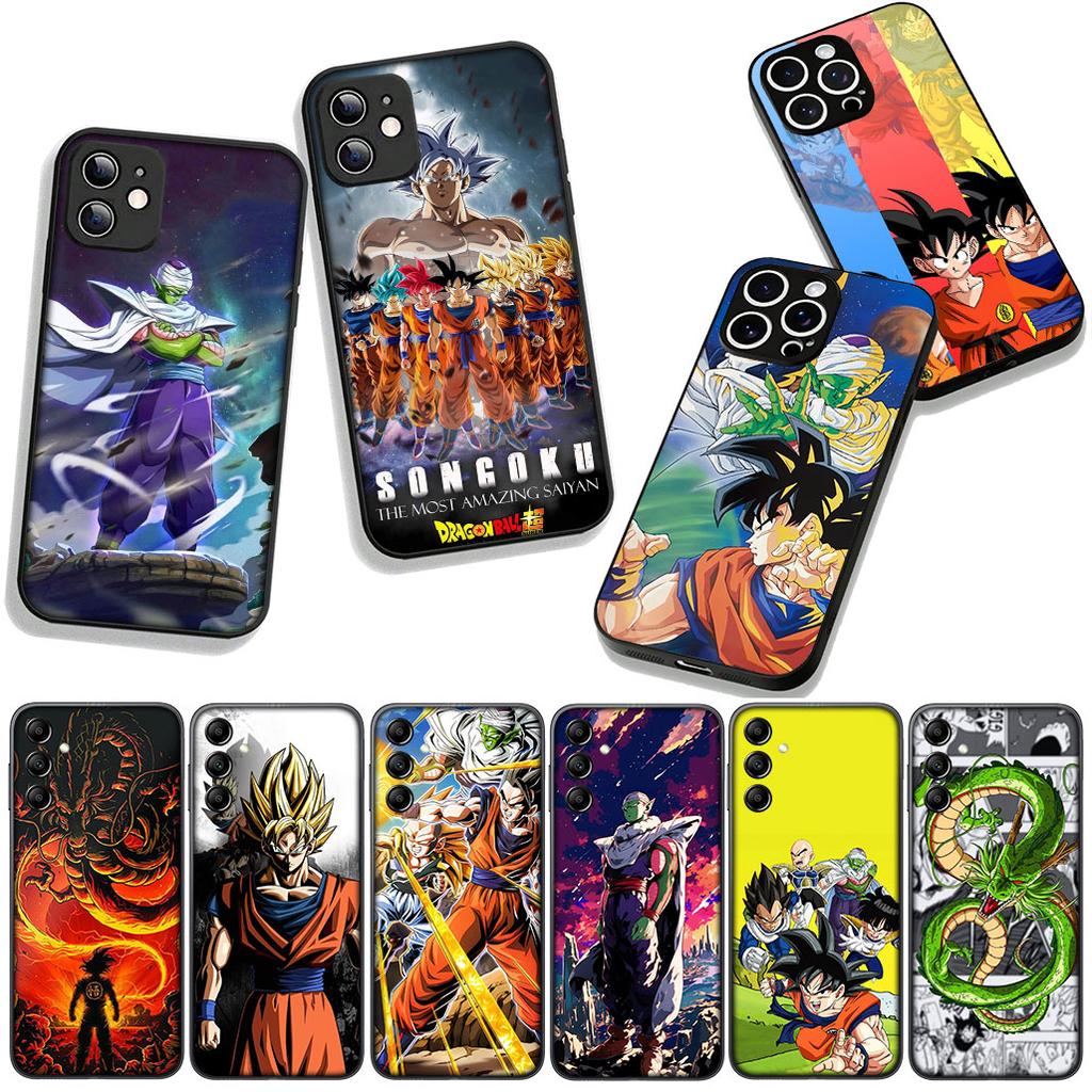 for Samsung Galaxy A36 A17 A26 A07 A35 A54 A53 A13 A33 A34 S8 S9 S20 S21 FE S10 Plus Cover Case Piccolo Dragon Son Gokus Ball z