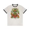Helluva Boss MAMMON RINGER T-SHIRT Unisex Streetwear Short Sleeve Summer O-neck Tshirt Graphic Print Merch Tops Casual