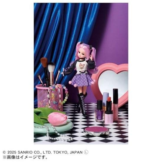 Takara Tomy Licca-chan Doll LD-11 Cool Kuromi Dress-Up Play Toy Ages 3 Up