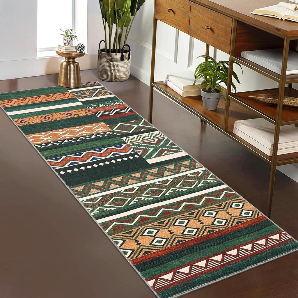 Vintage rohožka v americkém stylu, protiskluzová a odolná, rohožka do předsíně, koberec do chodby a předsíně, domácí dekorace