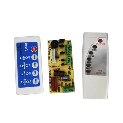 Remote Control Board Fan Control Board For Home Cooling Natural Wind Mode 7-hour Timer No Soldering Required Compact Design