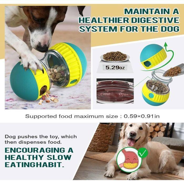 Jouet interactif pour Chien, Jouet Indestructible pour Chiot, mangeoire, Distributeur de friandises, mangeoire pour Chien, SANPIE