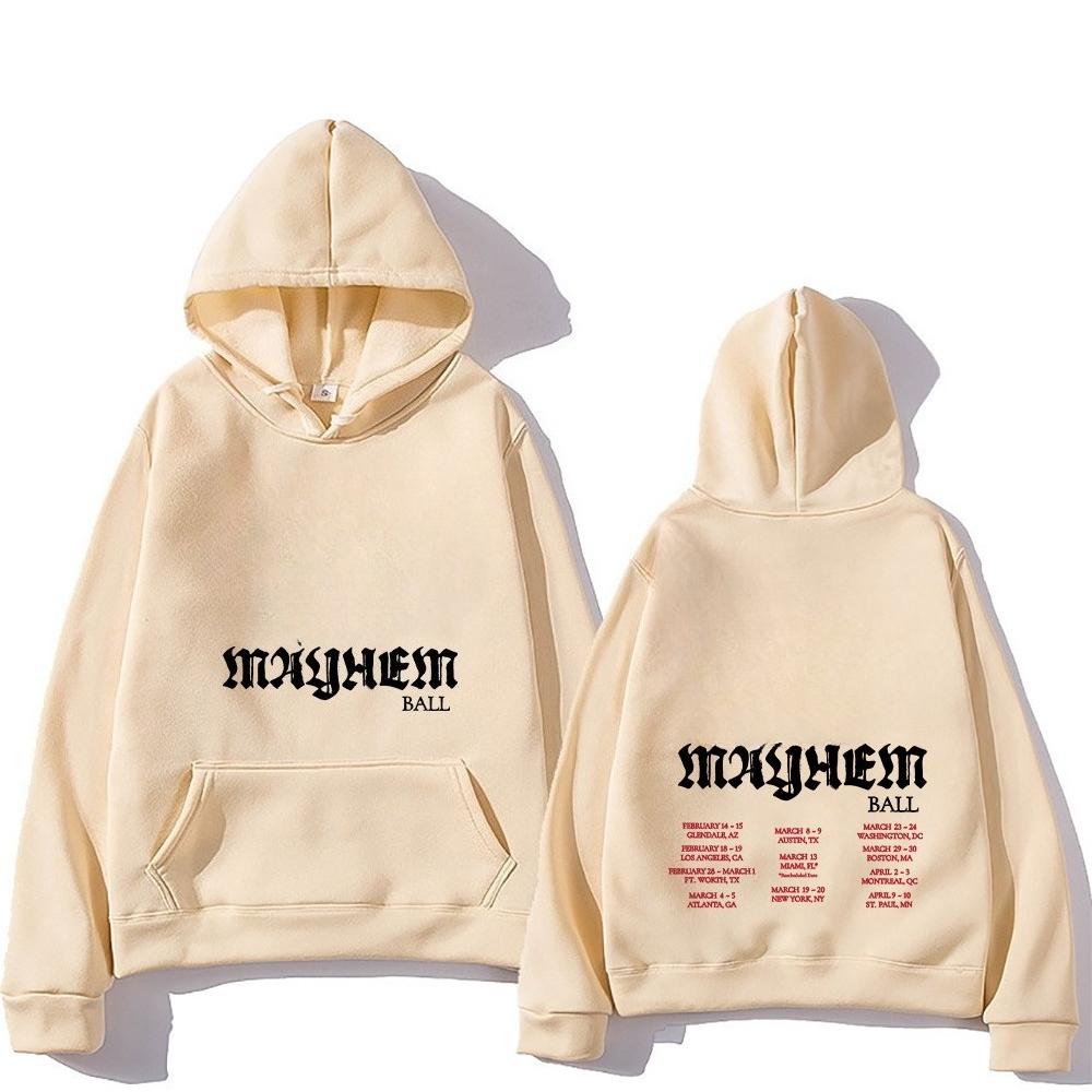 Hoodies Women Men Aesthetic Letter Graphic Clothing Unisex Autumn Winter Hip Hop Streetwear