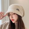 Fashion Winter Hat Real Rabbit Fur Winter Knitted Hats For Women Winter Warm Beanie Hats Women Solid Adult Cover Head Cap