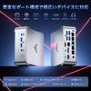 NiPoGi Mini PC Value 3300U Faster than AMD Ryzen 4TB SSD Up to Windows 11 Pro Mini PC 4K output Wired Small form factor PC VESA compatible [Best -