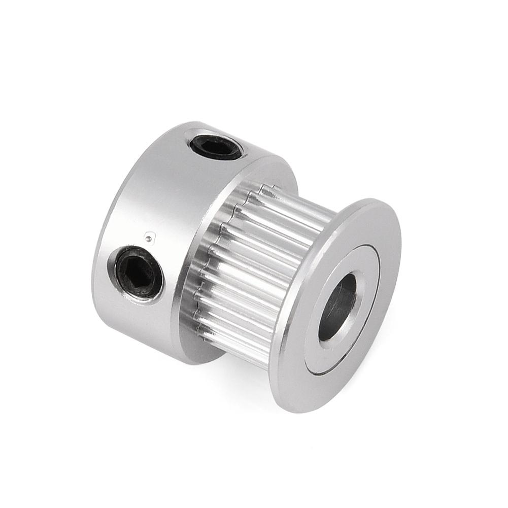 5 Pcs 2GT 5mm   8mm 20T Aluminum Alloy Gear Synchronous Timing Belt Pulley for 3D Printer