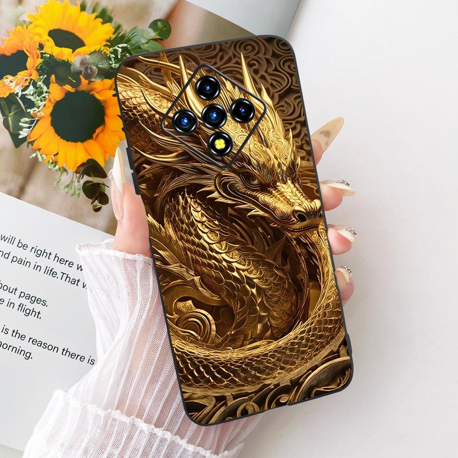For Infinix Zero 8 Case X687 Stylish Flowers Butterfly Painted Cover Soft Slim Phone Case For Infinix Zero 8i Zero8 i X687B Bags