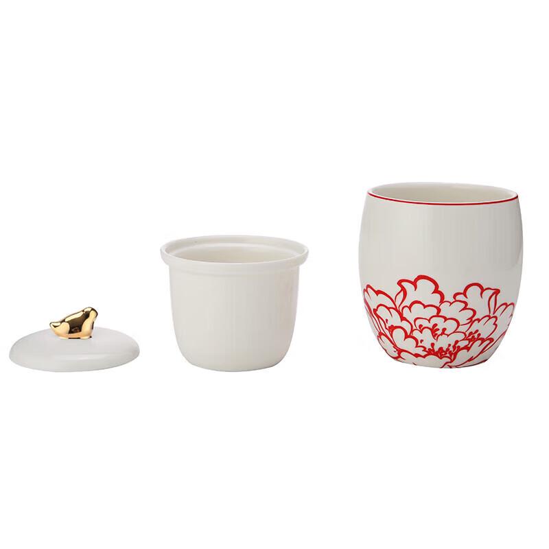 Peony Ceramic Travel Tea Set