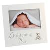 Celebrations Pearlised Christening Photo Frame