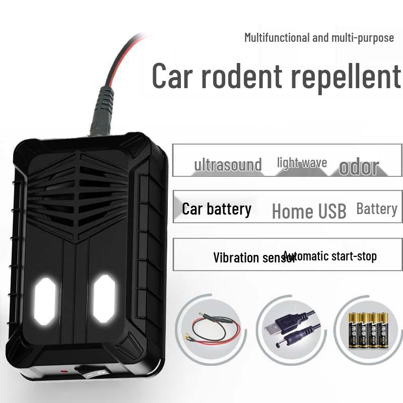 In-stock Multi-Functional Solar Ultrasonic Animal Repeller: Effective for Rats, Birds, Cats, and Dogs