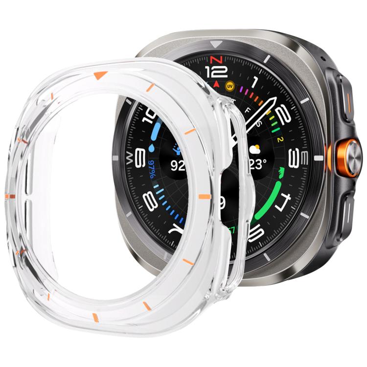 Scale‑Frame PC Hollow‑Out Shock‑Resistant Watch Protective Bumper Shell For Galaxy Watch Ultra2 2026/2025 / Ultra 1 2024