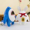 New Shark Cloth Plush Toy Rabbit Lucky Cloth Large Ragdoll Doll Girl Birthday Gift