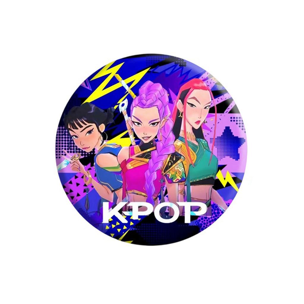 Kovové odznaky s anime postavičkami ve stylu připínáčků, brože na podporu anime