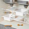 Retractable Under-Sink Organizer Cabinet Basket