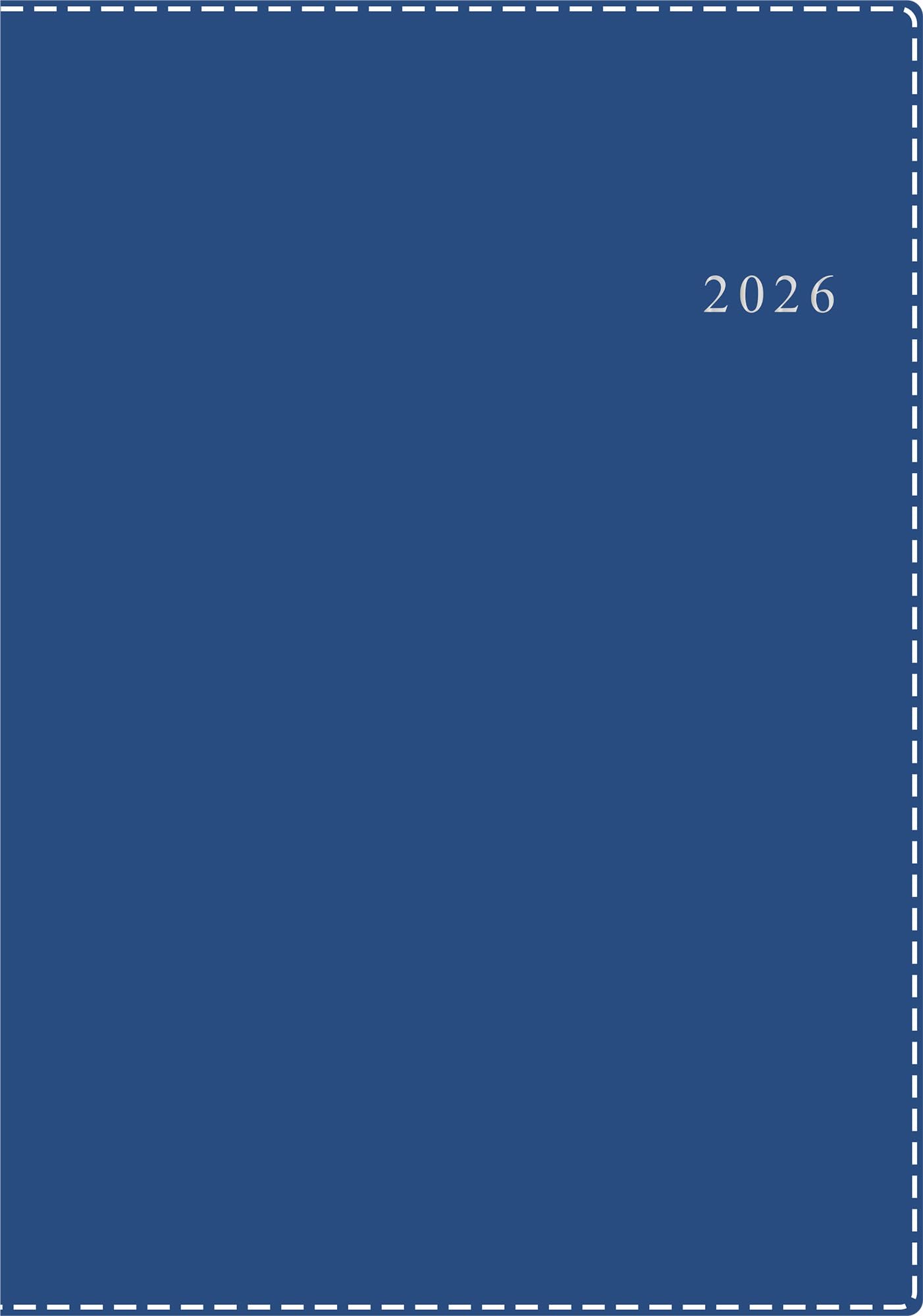 Takahashi 2026 Апрель A5 Еженедельник Настольный Темно-синий 915 Планировщик, Старт, Дневник, Синий, №