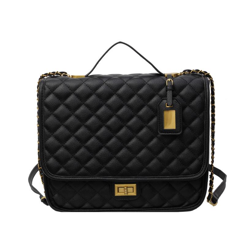 

Ромбовидный цепной рюкзак женский модный трендовый студенческий маленький школьный рюкзак для работы и путешествий