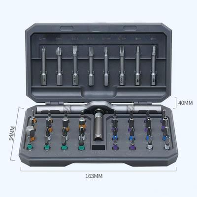 Ratchet Screwdriver Set,42-In-1 Magnetic Screwdriver Set With Disassemble Ratchet Handle,Multipurpose DIY Repair Tool
