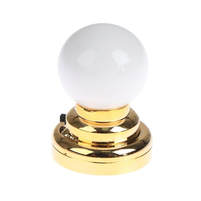 

Chandelier Bedroom Ceiling Lamp Miniature Furniture Model Doll Houses Accessory Realistic Lighting Toy Playset 1