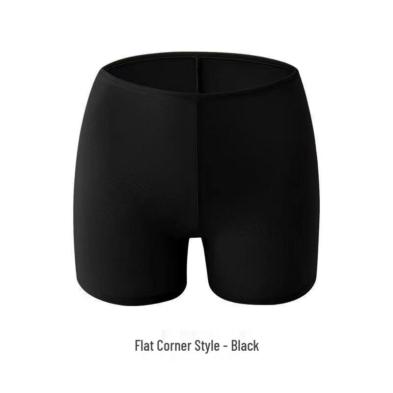 Women's Breathable Ice Silk Safety Shorts - Seamless Summer Base Layer