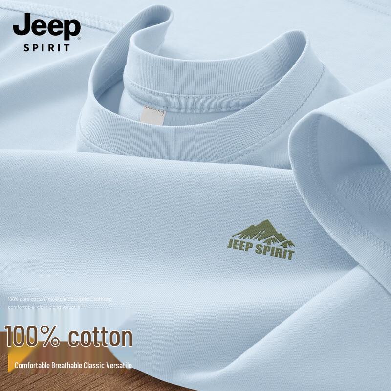 JEEP SPIRIT Men s Cotton Graphic T-Shirt M