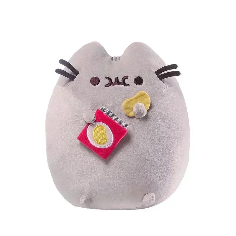 16cm Lazy Cat Plush Toy Kawaii Donut Unicorn Cat Stuffed Animal Dolls Room Decoration Anime Ice Cream Pizza Cake Gift