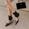 Fashion 2025 Hot Sale Ladies Shoes Back Zipper Women's Sandals Fashion Dress Summer New Plus Size Hollow Out Best Seller Sandal Boots