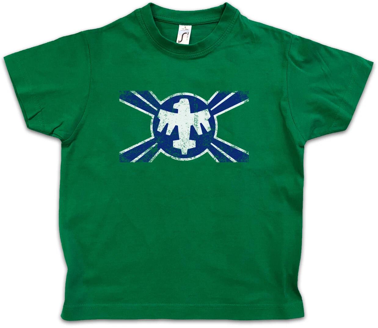 FEDERATION FLAG Kids Boys kids boys T-Shirt Starship Troopers Bugs Rico Symbol Logo 130