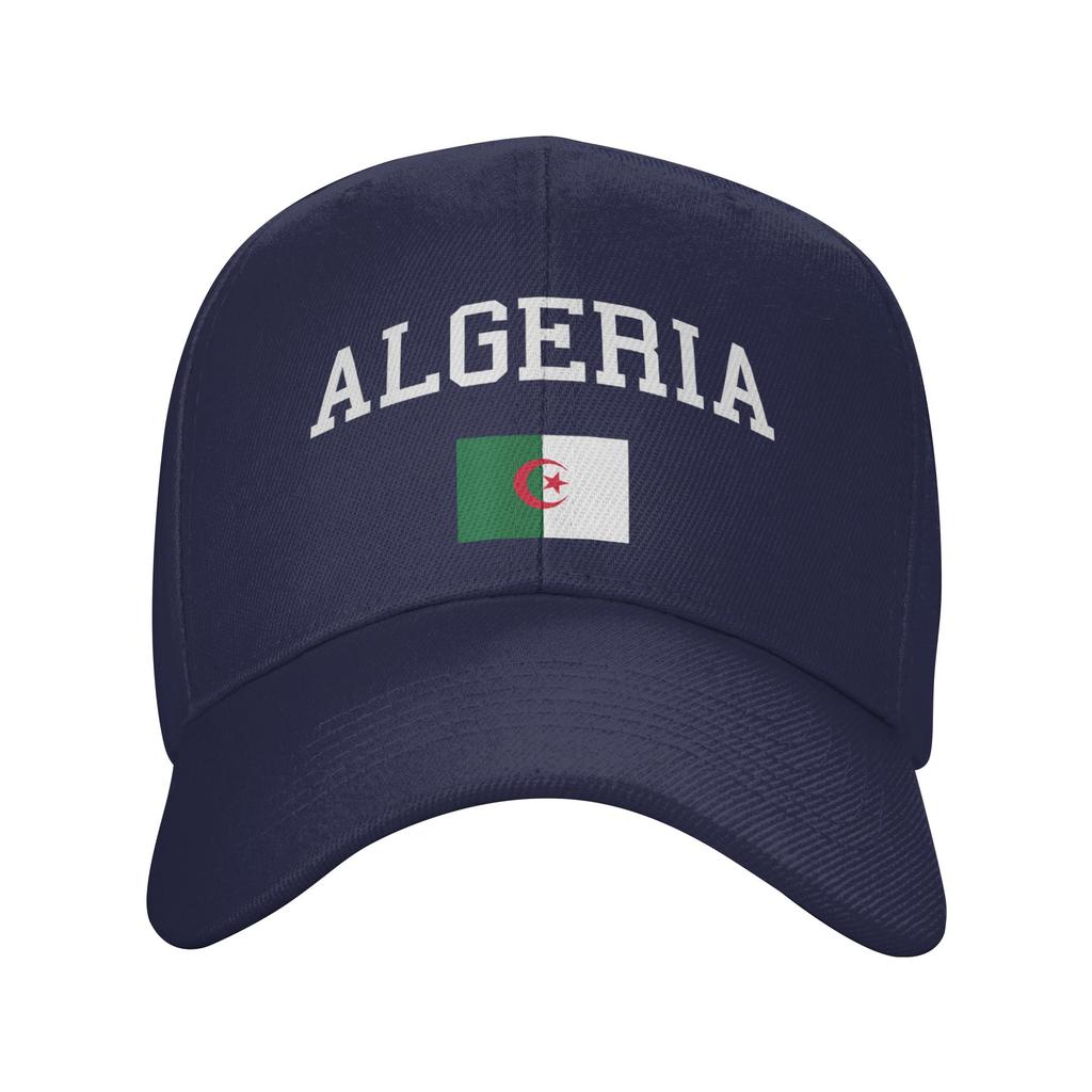 Algerian Flag Baseball Cap  Fashion Unisex Men Trucker Hat Breathable Print Tennis Skate Baseball Caps Birthday Gift